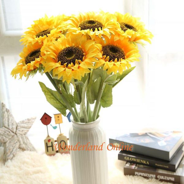 decorative artificial silk flowers sunflower for christmas wedding home decoration flower floral & wreaths
decorative artificial silk flowers sunflower for christmas wedding home decoration flower floral & wreaths