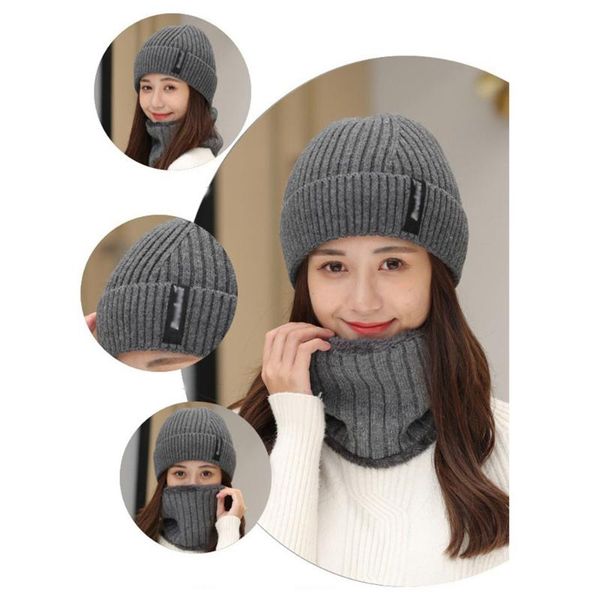 beanie/skull caps checked wool cap women winter warm crochet knit beanie hat & collar scarf set, Blue;gray
beanie/skull caps checked wool cap women winter warm crochet knit beanie hat & collar scarf set, Blue;gray