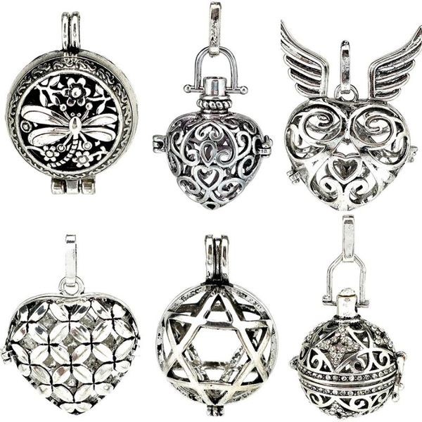 pendants 1pc vintage silver dragonfly wings star heart ball lava rock aroma filigree pendant essential oil diffuser boho locket, Black
pendants 1pc vintage silver dragonfly wings star heart ball lava rock aroma filigree pendant essential oil diffuser boho locket, Black