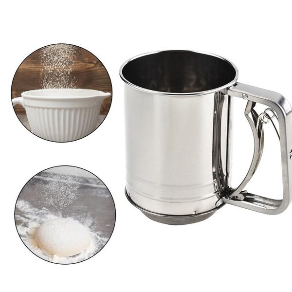 large baking sieve cup stainless steel powdered sugar manual powder flour mesh sifter kitchen tool & pastry tools
large baking sieve cup stainless steel powdered sugar manual powder flour mesh sifter kitchen tool & pastry tools