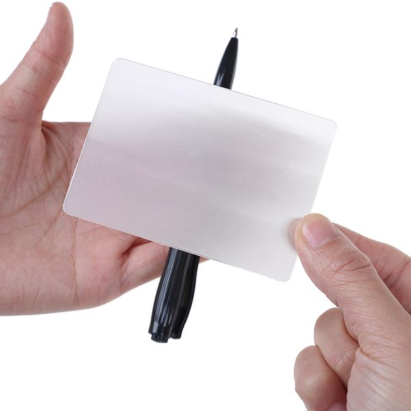 1pcs LUBORS LENS Card Perspective Distortion Close Up Street Magic Tricks Kids Tricky Gimmick Easy To Do For Beginner
1pcs LUBORS LENS Card Perspective Distortion Close Up Street Magic Tricks Kids Tricky Gimmick Easy To Do For Beginner