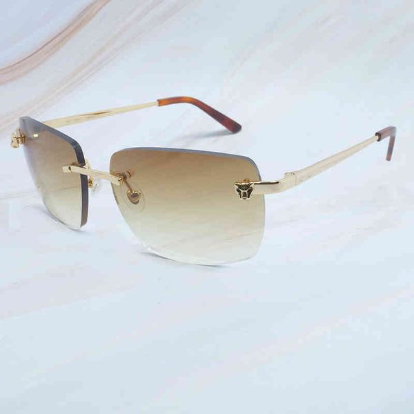 panther tint fashion sunglasses designer carter sun summer rimless glasses women and mens brand eyewear, White;black
panther tint fashion sunglasses designer carter sun summer rimless glasses women and mens brand eyewear, White;black