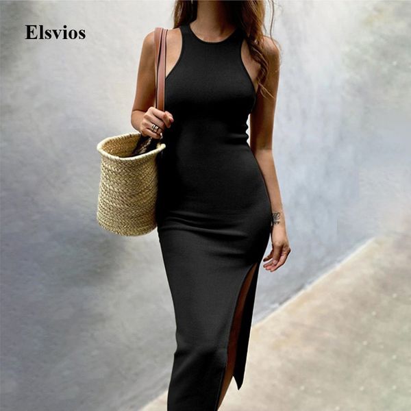 casual dresses summer fashion elegant solid bodycon off shoulder sleeveless split long women o neck slim maxi party 2021 xf2g, Black;gray
casual dresses summer fashion elegant solid bodycon off shoulder sleeveless split long women o neck slim maxi party 2021 xf2g, Black;gray