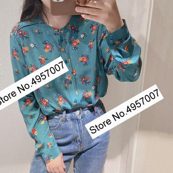 women's blouses & shirts elfbop ladies silk floral printed blouse shirt - women casual long sleeve green, White
women's blouses & shirts elfbop ladies silk floral printed blouse shirt - women casual long sleeve green, White