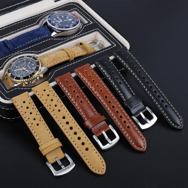 watch bands handmade vintage authentic leather strap 18mm 19mm 20mm 22mm breathable watchband quick release spring bar quality buckle, Black;brown
watch bands handmade vintage authentic leather strap 18mm 19mm 20mm 22mm breathable watchband quick release spring bar quality buckle, Black;brown
