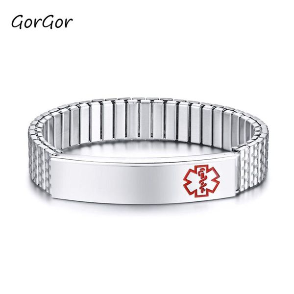 charm bracelets gorgor 2021 trendy classic stainless steel retractable sign curved brand can be opened bracelet for fashion men br-4, Golden;silver
charm bracelets gorgor 2021 trendy classic stainless steel retractable sign curved brand can be opened bracelet for fashion men br-4, Golden;silver