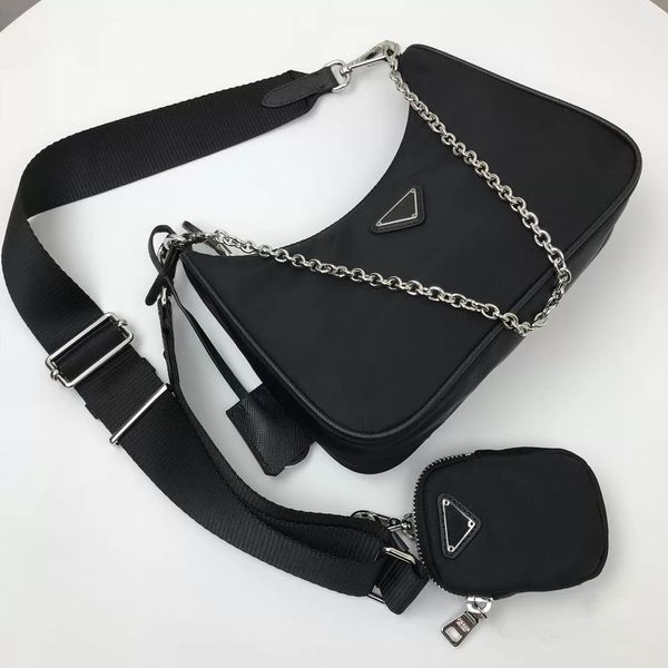 7a quality three-piece set nylon bag re-edition 2005 2000 women crossbody shoulder tote clutch chains luxurys designers ladies gift handbag
7a quality three-piece set nylon bag re-edition 2005 2000 women crossbody shoulder tote clutch chains luxurys designers ladies gift handbag