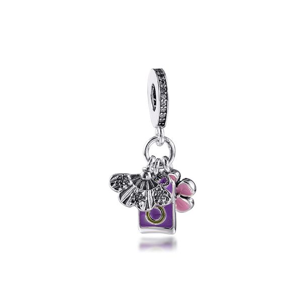 sterling silver charms mother's day sakura omamori fan dangle charm 2021 fashion female beads for jewelry making fits original bracelet, Black
sterling silver charms mother's day sakura omamori fan dangle charm 2021 fashion female beads for jewelry making fits original bracelet, Black