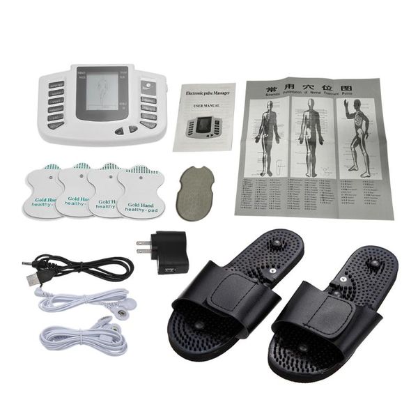 electrical stimulator full body relax muscle usb therapy massager pulse tens acupuncture 4pads health care massage slippers electric massage
electrical stimulator full body relax muscle usb therapy massager pulse tens acupuncture 4pads health care massage slippers electric massage