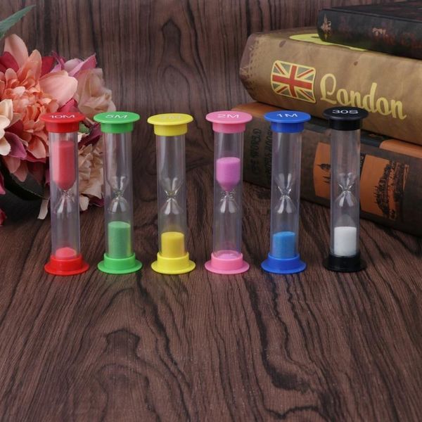 other clocks & accessories 6 pcs colorful sandglass hourglass sand timers kids gifts kitchen tools set
other clocks & accessories 6 pcs colorful sandglass hourglass sand timers kids gifts kitchen tools set