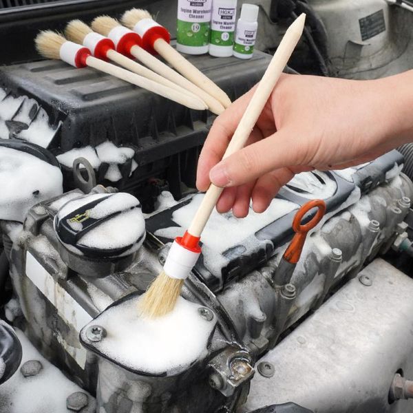 car side seam detail brush set, engine air-conditioning air outlet cleaning brush, round head wooden soft paint sponge
car side seam detail brush set, engine air-conditioning air outlet cleaning brush, round head wooden soft paint sponge