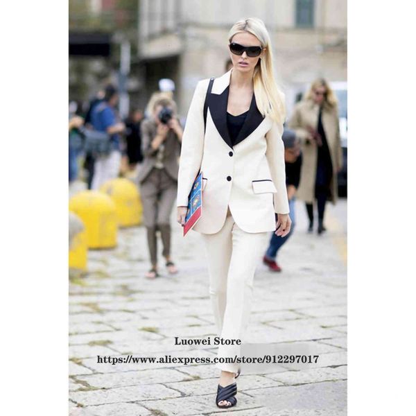 women's suits & blazers white women office ladies formal business blazer workwear trouser suit 2 piece sets (jacket+pants) g35s, White;black
women's suits & blazers white women office ladies formal business blazer workwear trouser suit 2 piece sets (jacket+pants) g35s, White;black