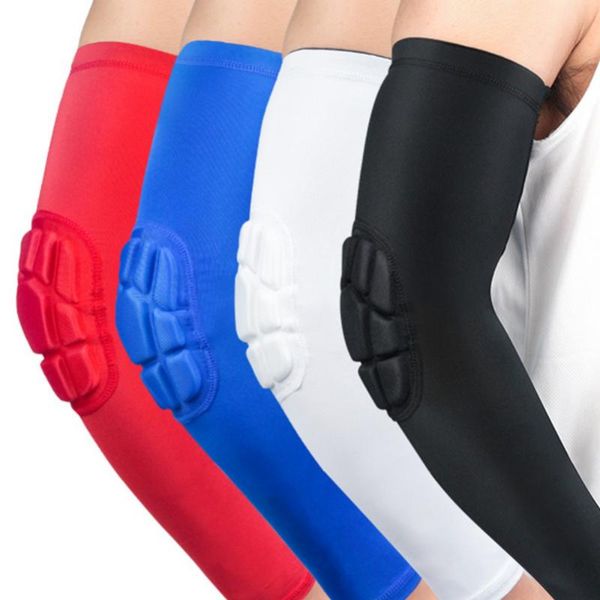 elbow & knee pads 1pcs basketball support compression sleeve arm brace protector sport safety gear, Black;gray
elbow & knee pads 1pcs basketball support compression sleeve arm brace protector sport safety gear, Black;gray