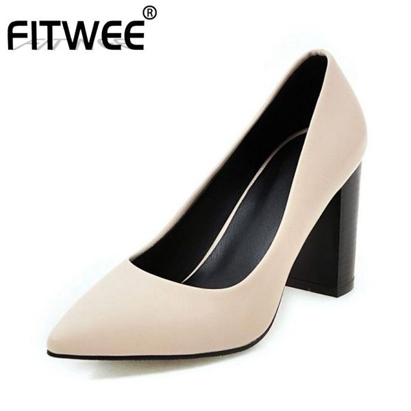 dress shoes fitwee women pumps spring pointed toe quality office ladies dancing party female footwear size 33-43, Black
dress shoes fitwee women pumps spring pointed toe quality office ladies dancing party female footwear size 33-43, Black