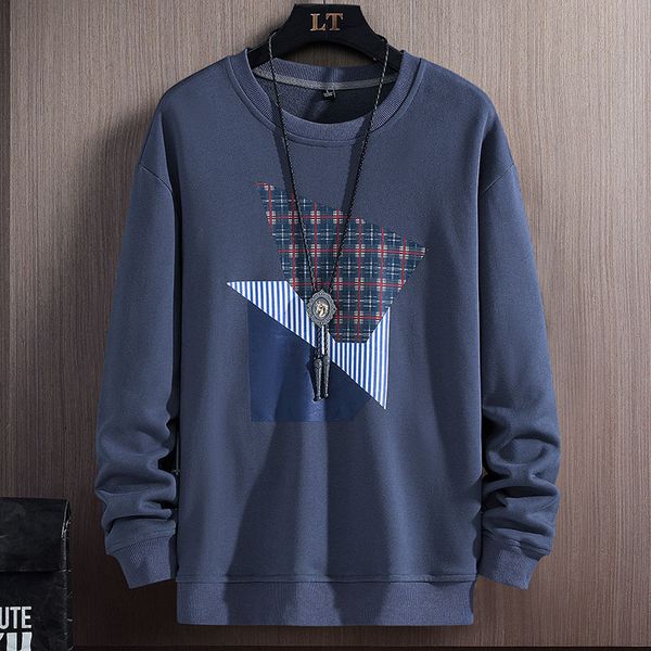 winter and tracksuits autumn style fashion brand loose crew neck pullover t-shirt men's long sleeve sweater, Gray
winter and tracksuits autumn style fashion brand loose crew neck pullover t-shirt men's long sleeve sweater, Gray