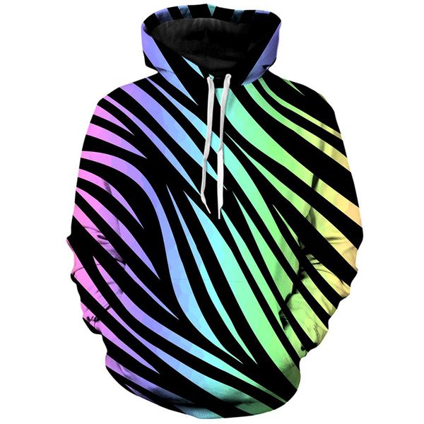 color bar pattern fierce 3d printing hoodie visual impact party punk goth round neck sweater hoodie, Black
color bar pattern fierce 3d printing hoodie visual impact party punk goth round neck sweater hoodie, Black