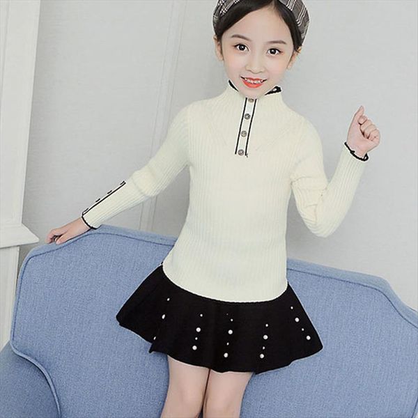 knit solid turtleneck sweater for teenage girls knitting long sleeve clothing children school pullover outerwears, Blue
knit solid turtleneck sweater for teenage girls knitting long sleeve clothing children school pullover outerwears, Blue