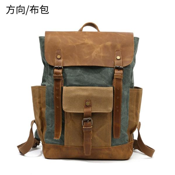 backpack retro outdoor canvas bag crazy horse skin travel collision color oil wax waterproof computer male
backpack retro outdoor canvas bag crazy horse skin travel collision color oil wax waterproof computer male