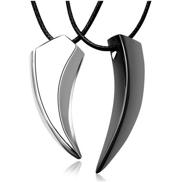 pendant necklaces punk black rope chain with moon necklace for men women 2021 statement gothic cool collier fashion jewelry gift, Silver
pendant necklaces punk black rope chain with moon necklace for men women 2021 statement gothic cool collier fashion jewelry gift, Silver