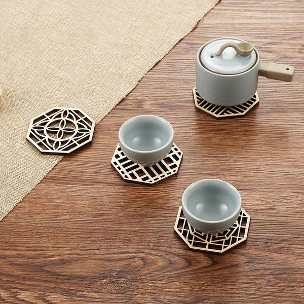 mats & pads 2pcs kitchen wooden pot bowl pad diy creative hollow non-slip holder ins placemat large small thermal insulation
mats & pads 2pcs kitchen wooden pot bowl pad diy creative hollow non-slip holder ins placemat large small thermal insulation