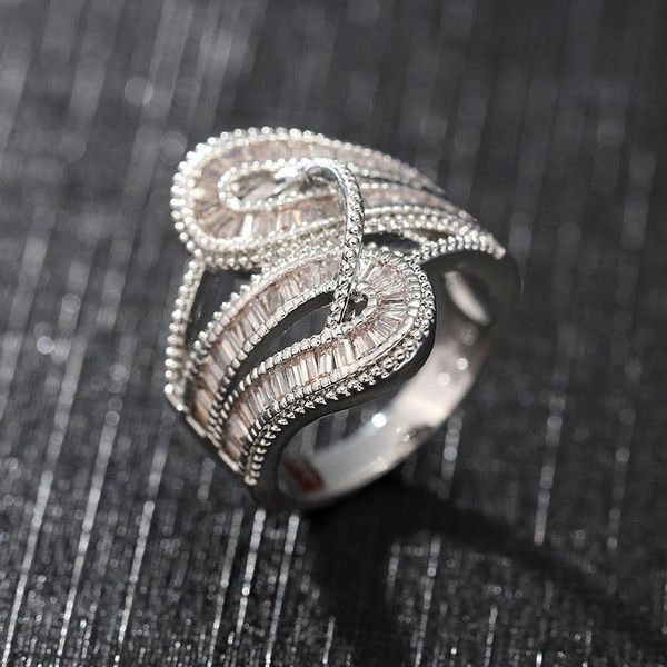 wedding rings ariana stunning multilayer zircon engagement personalized large surface width cut baguette cz ring, Slivery;golden
wedding rings ariana stunning multilayer zircon engagement personalized large surface width cut baguette cz ring, Slivery;golden