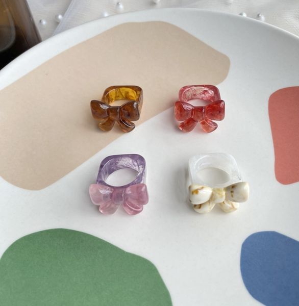 korean charms resin bow ring for women vintage sweet rings gossip girl 90s style jewelry friends gifts, Golden;silver
korean charms resin bow ring for women vintage sweet rings gossip girl 90s style jewelry friends gifts, Golden;silver