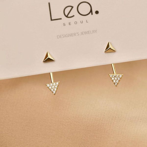 real 925 sterling silver triangle stud earrings front back post geometric for women hypoallergenic jewelry, Golden;silver
real 925 sterling silver triangle stud earrings front back post geometric for women hypoallergenic jewelry, Golden;silver