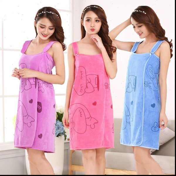 fast drying rabbit wearable bath women sleepwear shower spa wrap body beach bathroom bathrobe ser88, Black;red
fast drying rabbit wearable bath women sleepwear shower spa wrap body beach bathroom bathrobe ser88, Black;red