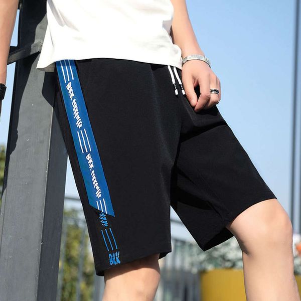 men's shorts men's capris summer thin fashion trend black casual shorts loose sports beach pants, White;black
men's shorts men's capris summer thin fashion trend black casual shorts loose sports beach pants, White;black