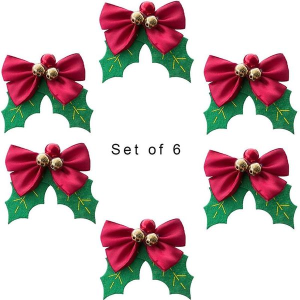napkin rings 6pcs holder christmas bell napkins cloth for dining table,home kitchen ornaments
napkin rings 6pcs holder christmas bell napkins cloth for dining table,home kitchen ornaments