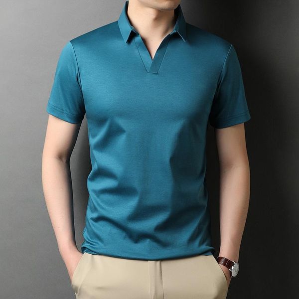 business pima cotton shirt men summer 2021 men's short sleeve lightweight collared t-shirt male casual white polos, White;black
business pima cotton shirt men summer 2021 men's short sleeve lightweight collared t-shirt male casual white polos, White;black