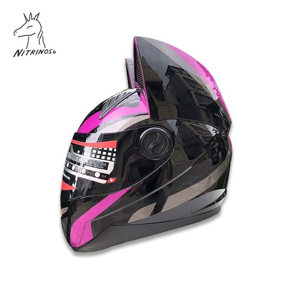motorcycle helmets dot approved full face helmet washable lining fast release racing casco casque purple black cat's ear
motorcycle helmets dot approved full face helmet washable lining fast release racing casco casque purple black cat's ear