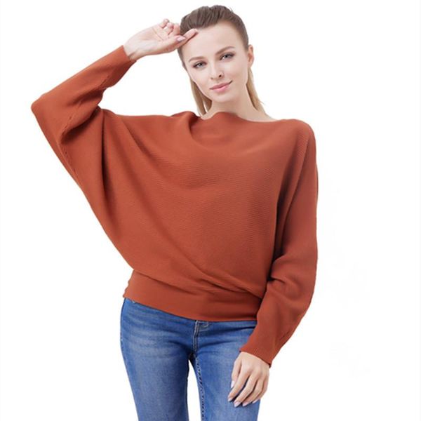 women's sweaters 2021 spring and autumn knitted sweater one word collar bat shirt pullover loose threaded style solid color sweet, White;black
women's sweaters 2021 spring and autumn knitted sweater one word collar bat shirt pullover loose threaded style solid color sweet, White;black