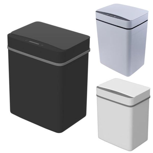 waste bins 15l automatic touchless smart infrared motion sensor rubbish bin kitchen trash can garbage home cleaning tool
waste bins 15l automatic touchless smart infrared motion sensor rubbish bin kitchen trash can garbage home cleaning tool