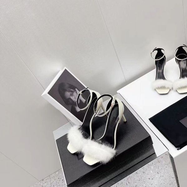 european and american bride mink sandals high heels fashion beach leather dress hoes letters women's sandals black 35-40
european and american bride mink sandals high heels fashion beach leather dress hoes letters women's sandals black 35-40