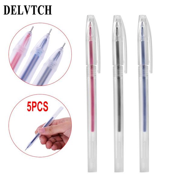 gel pens delvtch 0.5mm 5pcs/set transparent rod pen 20pcs/set black/blue/red replaceable refill for office school stationery
gel pens delvtch 0.5mm 5pcs/set transparent rod pen 20pcs/set black/blue/red replaceable refill for office school stationery