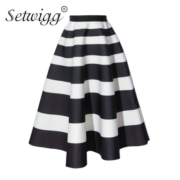 skirts skirts autumn scuba wide striped thick flare elastic waist stripes printed calf sakter long qxzz, Black
skirts skirts autumn scuba wide striped thick flare elastic waist stripes printed calf sakter long qxzz, Black
