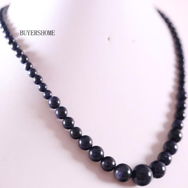 handmade beaded necklace natural stone round blue sandstone for women jewelry gift e095 pendant necklaces, Silver
handmade beaded necklace natural stone round blue sandstone for women jewelry gift e095 pendant necklaces, Silver