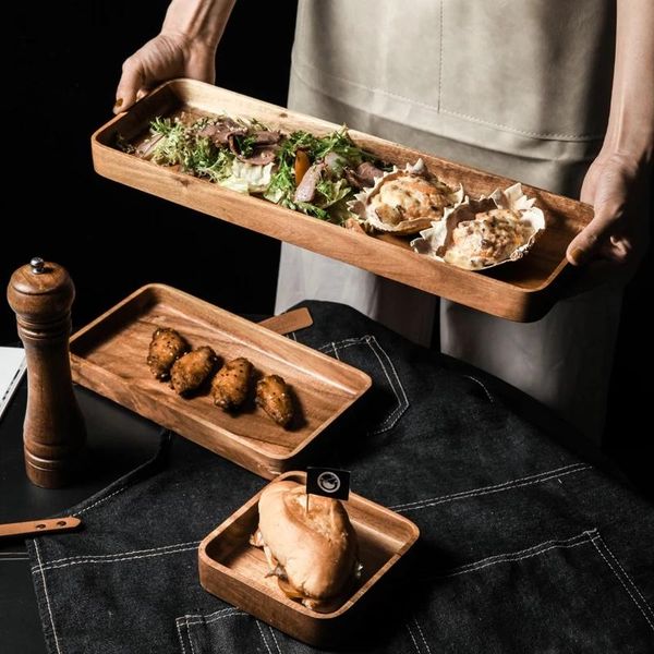 dishes & plates acacia wooden tray square rectangular breakfast sushi snack bread dessert cake plate
dishes & plates acacia wooden tray square rectangular breakfast sushi snack bread dessert cake plate