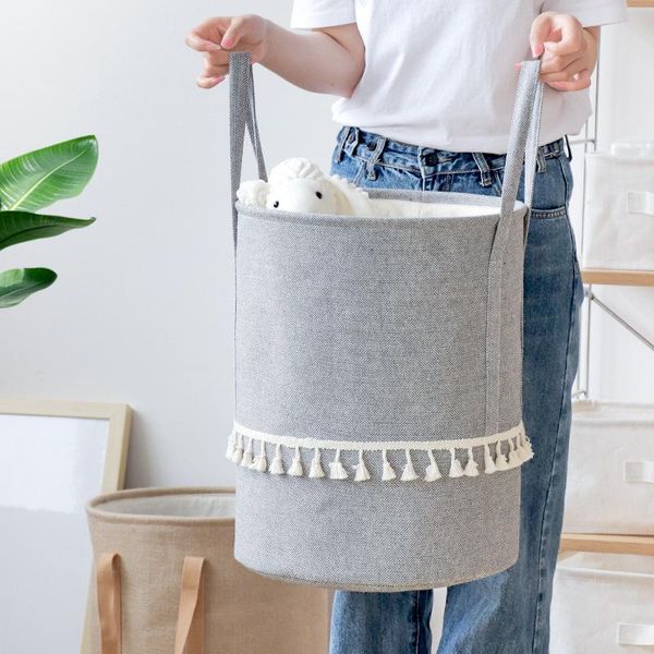 laundry bags cotton linen dirty clothes basket bag folding portable storage bucket toy fabric
laundry bags cotton linen dirty clothes basket bag folding portable storage bucket toy fabric