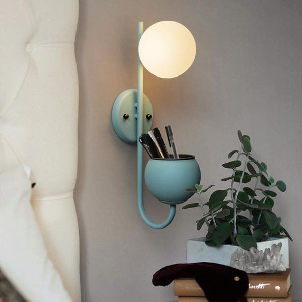creative warm glass ball parlor bedroom aisle decor wall sconce lighting nordic minimalist macarons plant bedside led lamp
creative warm glass ball parlor bedroom aisle decor wall sconce lighting nordic minimalist macarons plant bedside led lamp
