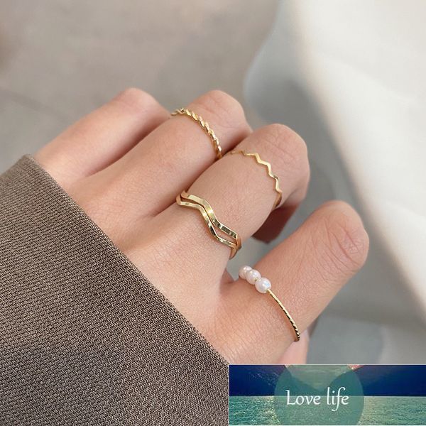 5 pcs/set fashion set cincin untuk wanita perhiasan mutiara bulat kesederhanaan gaya minimalis kepribadian geometris cincin pernikahan pesta, Silver
5 pcs/set fashion set cincin untuk wanita perhiasan mutiara bulat kesederhanaan gaya minimalis kepribadian geometris cincin pernikahan pesta, Silver