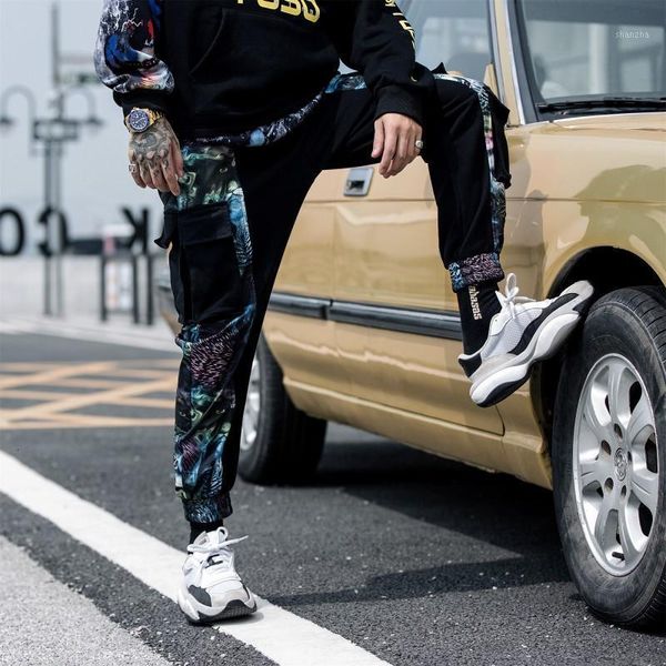 men's pants hip hop harem sweat joggers men color patchwork track male fashion streetwear trousers sweatpant mg4051 iz96, Black
men's pants hip hop harem sweat joggers men color patchwork track male fashion streetwear trousers sweatpant mg4051 iz96, Black
