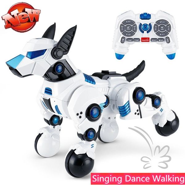 high simulation rc robot dog can speaking singing dancing walking playing with kid intelligent pet dog toy model kid gifts
high simulation rc robot dog can speaking singing dancing walking playing with kid intelligent pet dog toy model kid gifts