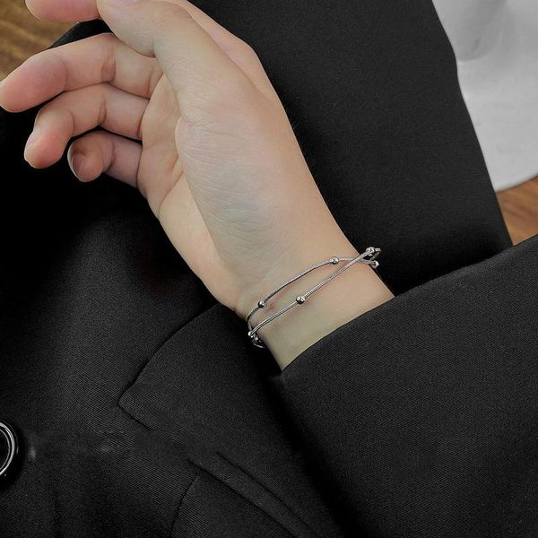 charm bracelets origin summer minimalist silver color round bead bracelet for women temperament metallic wedding jewellery, Golden;silver
charm bracelets origin summer minimalist silver color round bead bracelet for women temperament metallic wedding jewellery, Golden;silver