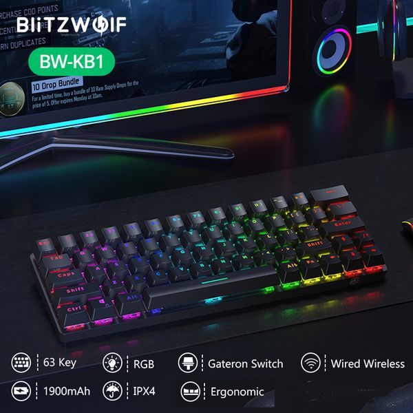 blitzwolf bw-kb1 wireless bluetooth-compatible keyboard gateron black switch rgb 63 keys layout nkro type-c mechanical gaminghello
blitzwolf bw-kb1 wireless bluetooth-compatible keyboard gateron black switch rgb 63 keys layout nkro type-c mechanical gaminghello