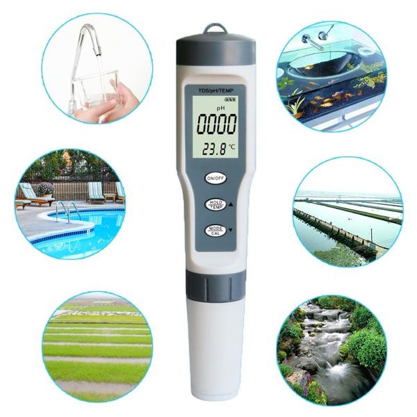 meters professional pen type ph meter 3 in 1 ph/tds/temp portable water quality tester aquarium acidity hq-9901
meters professional pen type ph meter 3 in 1 ph/tds/temp portable water quality tester aquarium acidity hq-9901