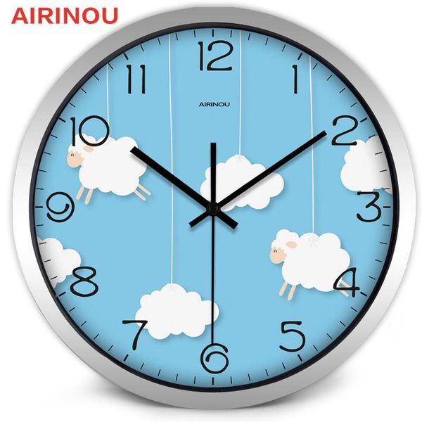 wall clocks cute cartoon kid room children bedroom study room, glass clock 
wall clocks cute cartoon kid room children bedroom study room, glass clock