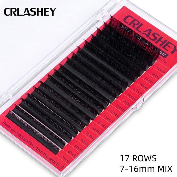 17rows/case 7~16mm mix premium natural synthetic mink individual eyelash extension makeup maquiagem cilios false eyelashes
17rows/case 7~16mm mix premium natural synthetic mink individual eyelash extension makeup maquiagem cilios false eyelashes