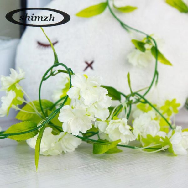shimzh faux silk sakura flowers girlfriend 5pcs/lot artificial cherry blossom flower vines wedding home decoration decorative & wreaths
shimzh faux silk sakura flowers girlfriend 5pcs/lot artificial cherry blossom flower vines wedding home decoration decorative & wreaths